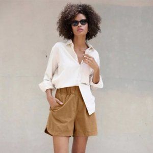 NWOT AYR Staycation Short in Corduroy, size small